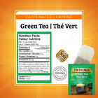 Twinings - Sachets de thé vert pur - paquet de 100-Faites infuser un sachet dans de l’eau fraîchement bouillie pendant 2 minutes et dégustez-le chaud ou servi sur glace