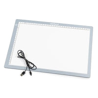 Miniland - MLE95103 Tablette lumineuse portable - 21" (A3)-Surface lumineuse et attrayante : Idéale pour le traçage, le dessin et le jeu sensoriel avec des matériaux translucides.