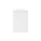 Modway - Bryn Support mural de 24" Vanette de salle de bain - Blanc blanc-Évier en céramique avec comptoir intégré