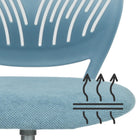 Chaise de Bureau pour Adolescent Homy Casa – Bleu-Poids net : 10,58 lb