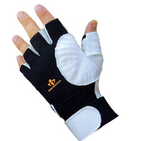 IMPACTO® BG475 X-GR Paire Gant Air Glove® Antivibrations, demi-doigts, Vessie à Air paume/doigts/pouce-1