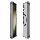 ITSKINS - Coque   Hybrid_R Vapor Compatible MagSafe Galaxy S25+ Fumée-Fabriqué à partir de 100 % de matériaux recyclés