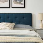 Modway - Bridgette Bois Lit plateforme jumelle avec pieds écartés - Gris Azur-Construction en bois, MDF et placage