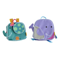 Marcus & Marcus - Ollie l'éléphant - Willow la baleine - Sac à dos isotherme pour enfant - Paquet de 2-les sacs à dos isolés de marcus et marcus sont parfaits pour les collations, les repas et le travail scolaire