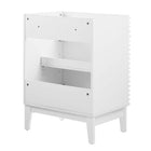 Modway - Render 24" Armoire de toilette de salle de bain (lavabo non inclus) - Blanc-Bassin d’évier non inclus