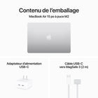Apple - 15,3 po Portatif MacBook Air, M2, SSD 256 Go, Mémoire unifiée 8 Go, Argent, Anglais-Caméra FaceTime HD 1080p pour des visioconférences immersives et des réunions à distance.