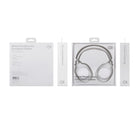 Basic Tech Écouteurs pliable sur l'oreille avec fil - Blanc-6