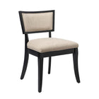 Modway - Pristine Tissu rembourré Chaises de salle à manger Ensemble de 2 - Beige-Épingles de pied non marquées