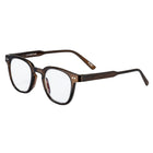 Gry Mattr - Lunettes de lecture anti-lumière bleue - Cambridge Éco - +1.50-Brun cristallin brillant