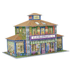 Eurographics - Casse-tête 3D bâtiment librairie - 1389 pièces-Panneau bleu européen