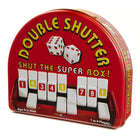 Volet double pour jeux bleu et orange -Fermez la super boîte !
