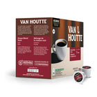 Van Houtte - Capsules K-Cup de café Mélange de la maison-noir - torréfaction foncée - pacquet de 24-Goût : Ce mélange est un café torréfié foncé bien équilibré avec des saveurs audacieuses et boisées.