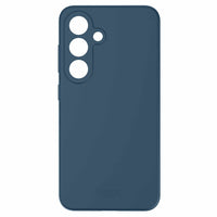 Avana - Coque Velvet Compatible MagSafe Galaxy S25 - Bleu Marine-Fabriqué à partir de matériaux 100 % recyclés.