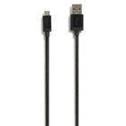 NXT Technologies - Câble tressé USB-A à Micro-USB, 6 pi, noir-Câble tressé de 6 pi, résistant aux accrocs et aux enchevêtrements