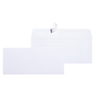 Enveloppes 'peler et coller' SupremeX no 10 en papier vélin blanc, ouverture sur le côté, 24 lb, 500/bte-Vélin blanc