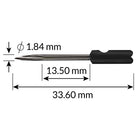 Garvey - Aiguille standard pour pistolet d'etiquetage - Paquet de 5-5 aiguilles par paquet