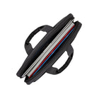 Rivacase - Central Sacoche pour ordinateurs portables 13,3 po, noir -Le panneau de la poche avant est organisé pour ranger le smartphone, carte de viste et autres accessoires