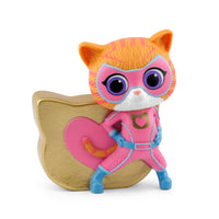 Tonies - Disney SuperKitties : Ginny figurine Tonie - Anglais-Liste des titres (en anglais) : 1. New Friend Fiasco Story 2. Cat-o-flauge Kitty Story 3. SuperKitties Theme Song [song] 4. Su-Purr Wild (Extended Version) [song] 5. Oopsie Kitty [song] Durée totale : env. 45 minutes