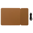 Spracht - MagPad Chargeur et tapis de souris - Marron-Flexibilité magnétique : utilisez le MagPad avec les deux moitiés connectées ou séparez-les pour une adaptabilité maximale à votre configuration.
