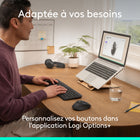 Logitech - Signature Comfort M840 L, souris sans fil - Noir-Connexions simples : Connectez cette souris multidispositif par couplage Bluetooth, puis basculez instantanément entre 3 appareils avec Easy-Switch : un simple appui suffit, aucun dongle nécessaire, parfait pour le multitâche