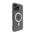 Dbramante1928 - Iceland Pro MagSafe pour iPhone 16 Pro Max - Transparent-Grâce à son matériau transparent et respectueux de l'environnement, vous pouvez montrer votre téléphone en toute tranquillité