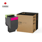 Ecotone - C231HM0 Lexmark Compatible Remanufacturés Toner Cartridge - Magenta-Type : Réusinée EcoTone