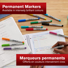 Sharpie - Marqueur permanent - Pointe ultra fine - Noir - paquet de 2-Comprend 2 marqueurs permanents noirs
