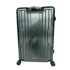TRAVLR - Valise d'enregistrement légère à coque rigide, 24 po - Verte-Système d'expansion à fermeture éclair pour 20 % d'espace de rangement en plus