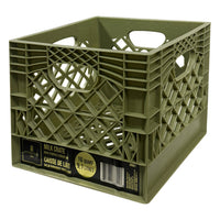 Modern Homes - Caisse de Lait - 16 qt - Vert armée-Capacité compacte de 16 quarts - parfait pour le stockage de petits articles