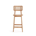 Manhattan Comfort - Versailles tabouret de comptoir industry chic 15,75" - nature-Siège en contreplaqué