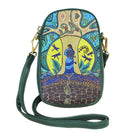 Oscardo - Strong Earth Woman par Leah Dorion Sac pour téléphone-Designs authentiques d’art autochtone - Met en valeur des créations artistiques autochtones réalisées par des artistes des Premières Nations, Inuits et Métis de partout au Canada, célébrant la culture, la créativité et la narration