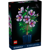 LEGO - Botanicals Hibiscus-Ensemble de construction de fleurs pour adultes - Laissez libre cours à votre créativité avec l’ensemble LEGO Botanicals L’hibiscus pour adultes, qui regorge de détails pour ravir les amateurs de plantes