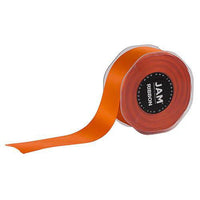 JAM Paper - Ruban de satin double face - 1 1/2" de large x 25 m - Orange-Couleur: Orange