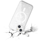 TUFF8 - Étui robuste Glitz pour iPhone 16e/15 - Transparent-Conception ergonomique : TUFF8 a été conçu pour donner à vos doigts et à vos mains plus de contrôle tactile lorsque vous passez des appels, envoyez des SMS ou utilisez votre téléphone grâce à sa prise en main bien conçu
