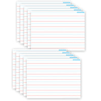 Ashley Productions - ASH97002 Smart Poly PosterMat Pals Économiseurs d'espace - 13" x 9-1/2" - Écriture manuscrite 3/4" - Ensemble de 10-C'est une affiche, c'est un sous-main, c'est les deux! Parfait pour une taille plus petite pour une utilisation facile en classe, à la maison, au bureau ou en déplacement!