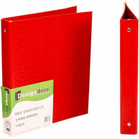 JAM PaperMD – Reliure rouge, 1 po, chaque-Rouge
