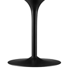 Modway - Pursuit 40 po Table à manger, Noir noyer-Assemblée requise