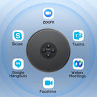EMEET - Haut-parleur USB Plug-and-Play OfficeCore M1A - Certifié Zoom-Certifié Zoom : Fonctionne parfaitement avec les plateformes de réunion les plus courantes, comme Zoom, Microsoft Teams, Skype et plus encore.