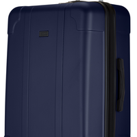 Bugatti - Valise d'enregistrement rigide 30 po de la collection Madrid - Bleu Marine-Fabriqué en ABS/PC