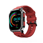 HiFuture - Montre connectée FutureFit Ultra3 2  po - Rouge-Ne manquez pas votre appel important. Notre montre connectée Ultra3 vous garantit un son cristallin, vous permettant de répondre facilement à vos appels pendant vos activités sportives ou de conduite. Répondez à vos appels d'un simple clic sur votre montre, libérant ainsi vos mains pour une communication plus sereine