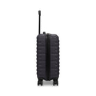 Swiss Mobility - Valise de cabine à coque rigide 21.50po de la collection QUAD - Noir-Poignées supérieures renforcées