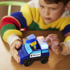Magna-Tiles - Ensemble de construction magnétique Poste de police 35 pièces-Plus à découvrir: Jetez un coup d’œil à la Patrouille policière et à la Caserne de pompiers MAGNA-TILES pour agrandir leur communauté d’aidants!