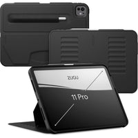 Zugu - Étui iPad Pro 11 po M4 2024 - Noir-Étui folio magnétique