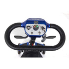 Monarch - Genie Auto Scooter de mobilité pliable automatique - bleu-Se replie automatiquement en quelques secondes par simple pression d’un bouton pour plus de commodité