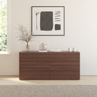 Nexera - Commode James Nexera James à 6 Tiroirs-Construit à partir de panneaux de particules et de MDF certifiés CARB II/FSC. 