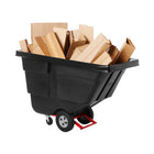 Camion basculant Rubbermaid Commercial 1/2 verge cubique-Cadre en acier revêtu de poudre pour resister à la corrosion.