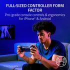 Razer - KISHI V3 Manette Gaming pour Android et iPhone-Grands manches tmr: Précision et durabilité de pointe. Perfectionnez votre visée avec une manette mobile de nouvelle génération dotée de manches de haute précision et anti-dérive, supérieurs aux conceptions à effet Hall
