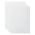 Cricut - Ensemble d'autocollants imperméables 8,5" x 11" - Blanc - Paquet de 6-Imperméable et résistant aux UV pendant 2 ans
