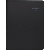 AT-A-GLANCE - Cahier de rendez-vous hebdomadaire/mensuel QuickNotes 2025 - 10 7/8 po H x 8 1/4 po l - Noir - Bilingue-12 mois avec onglet : janvier 2025 à decembre 2025