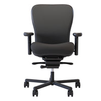 Nightingale - CXO Chaise robuste à dossier moyen - Noir-Le dossier en maille à motif ABLEX offre un soutien lombaire généreux et un mouvement dynamique du dos
